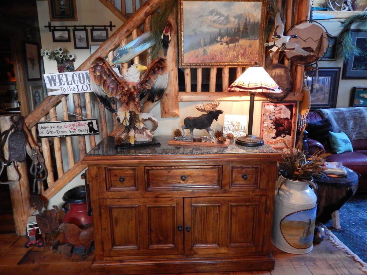 Idle Spurs Log Cabin Bed & Breakfast Black Diamond Exteriér fotografie